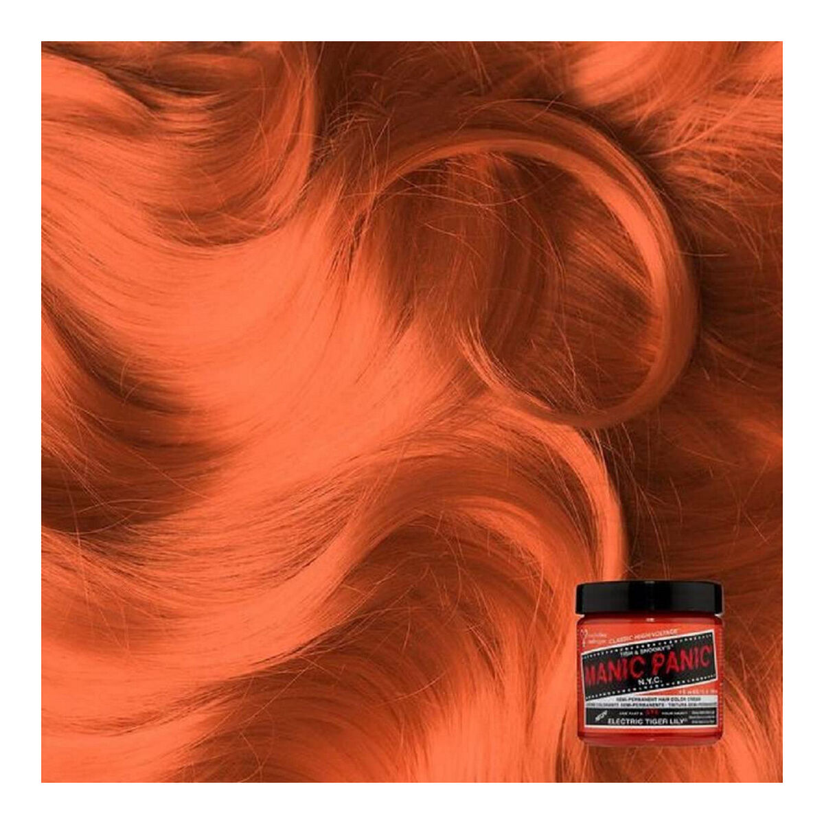 Permanent färg Classic Manic Panic Electric Tiger Lily (118 ml) - 4