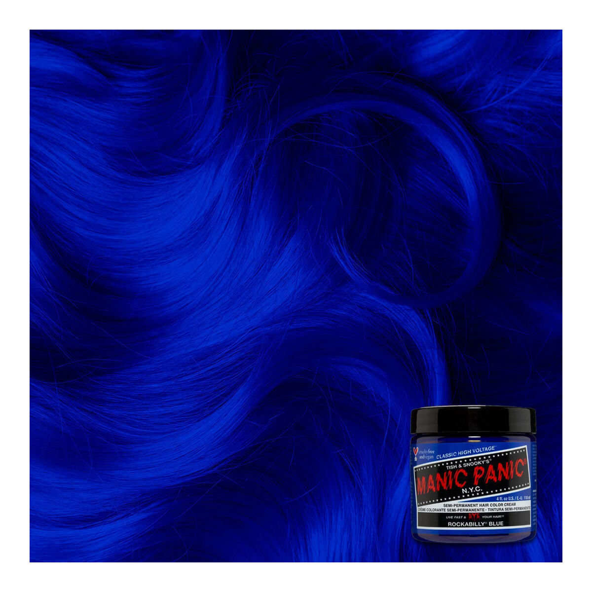 Permanent färg Classic Manic Panic Rockabilly Blue (118 ml) - 5