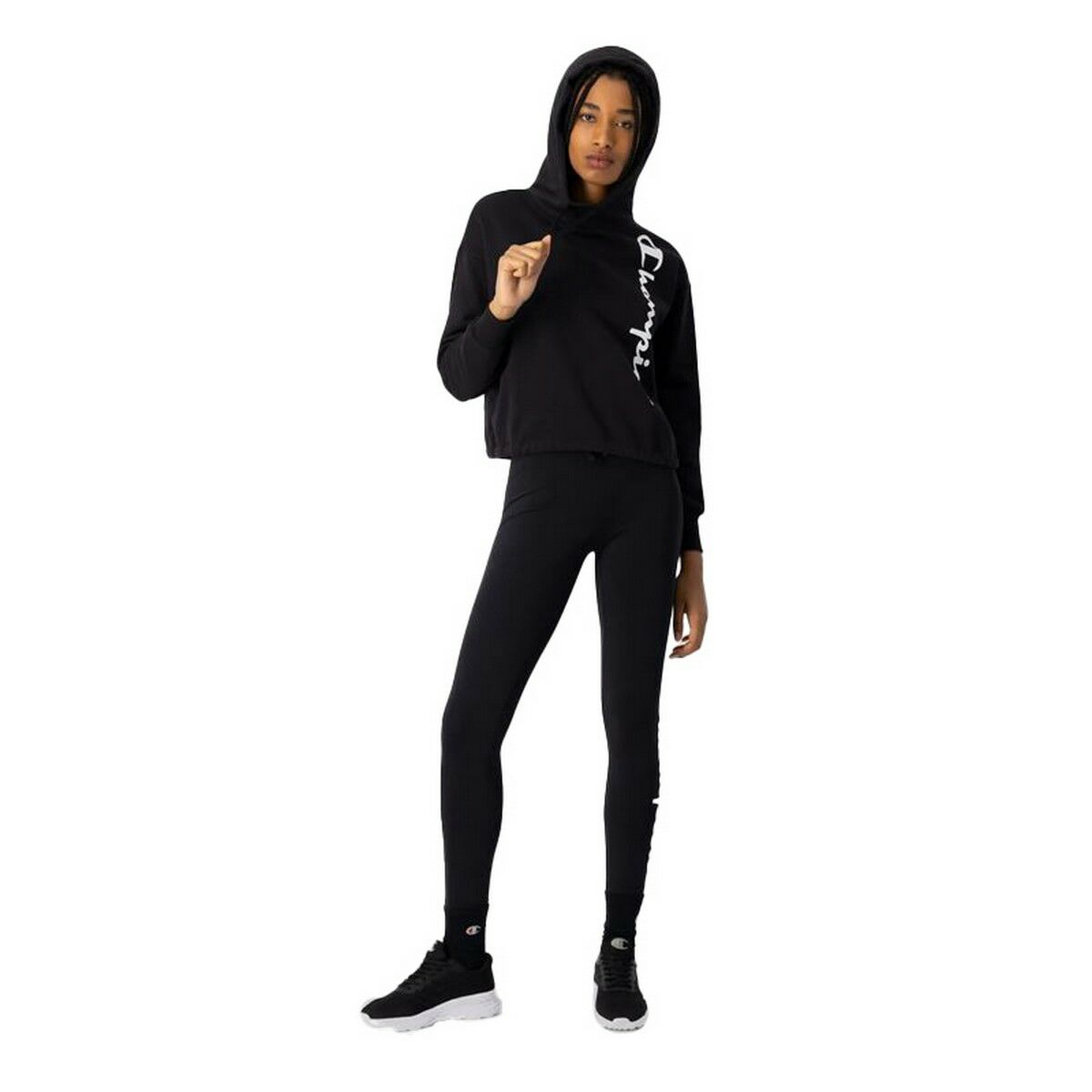 Sport-leggings, Dam Champion Svart - 10