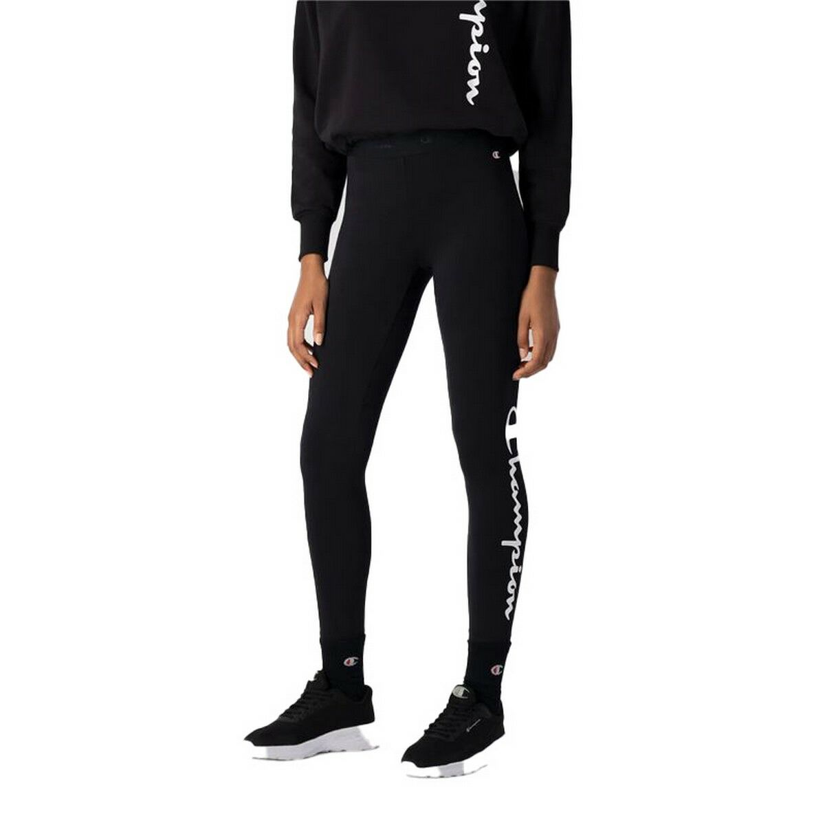 Sport-leggings, Dam Champion Svart - 9