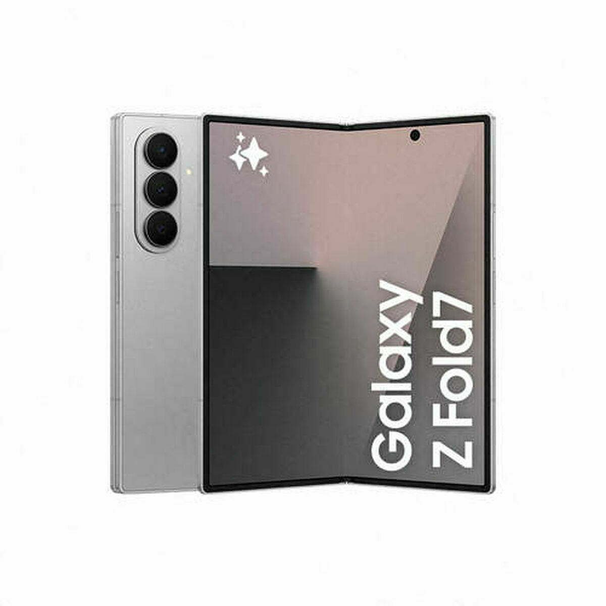 Smartphone Samsung SM-F966B 8" 6,5" Octa Core 12 GB RAM 512 GB Silvrig