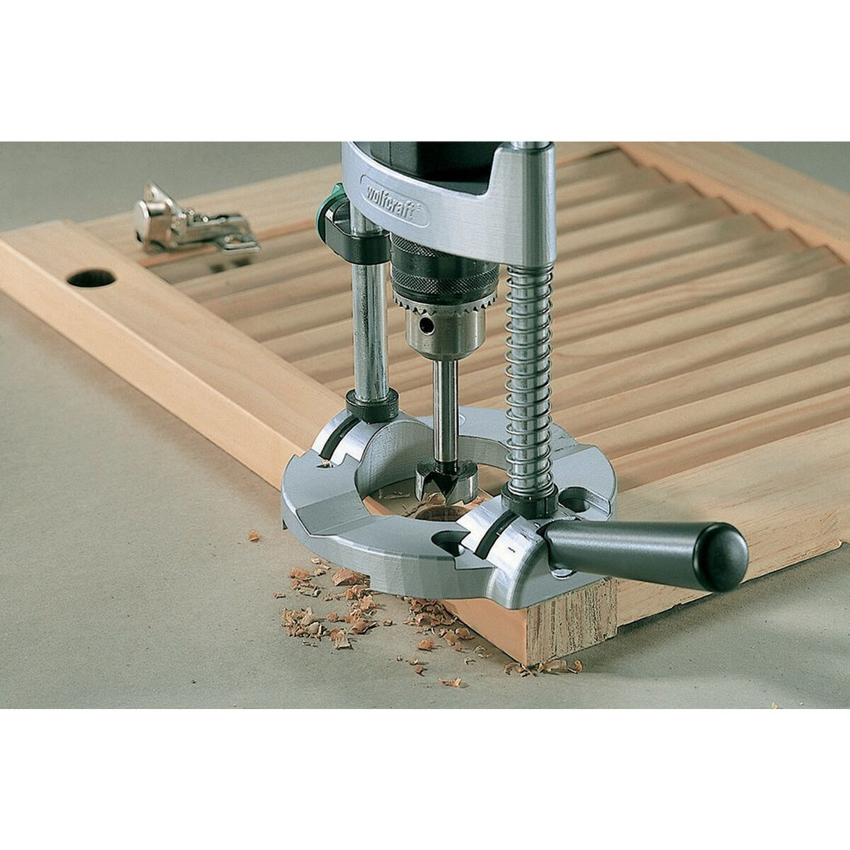 Drilling guide Wolfcraft Tecmobil 4522000 - 2
