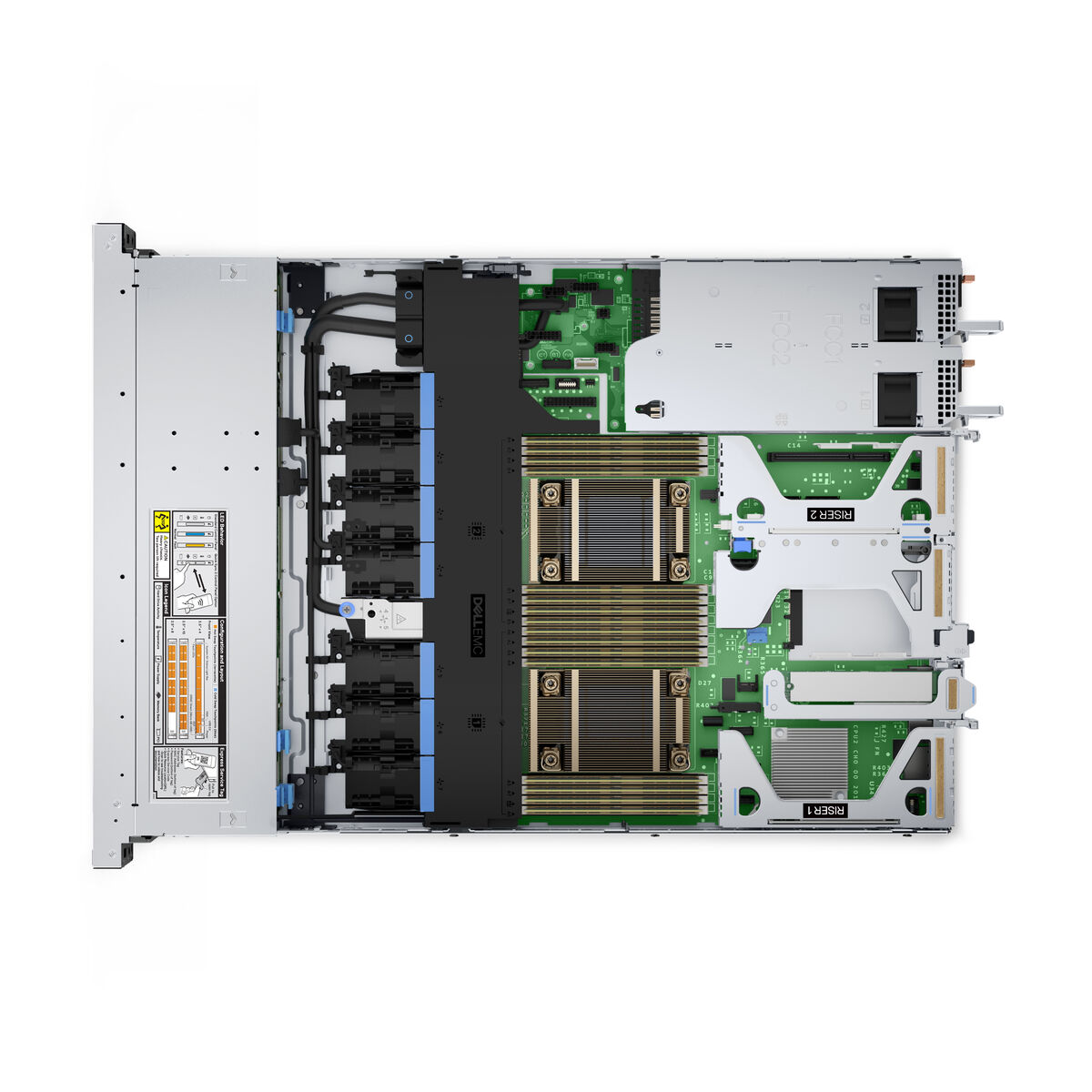 Server Dell 61P8P Xeon Silver 4314 16 GB RAM 480 GB SSD - 3