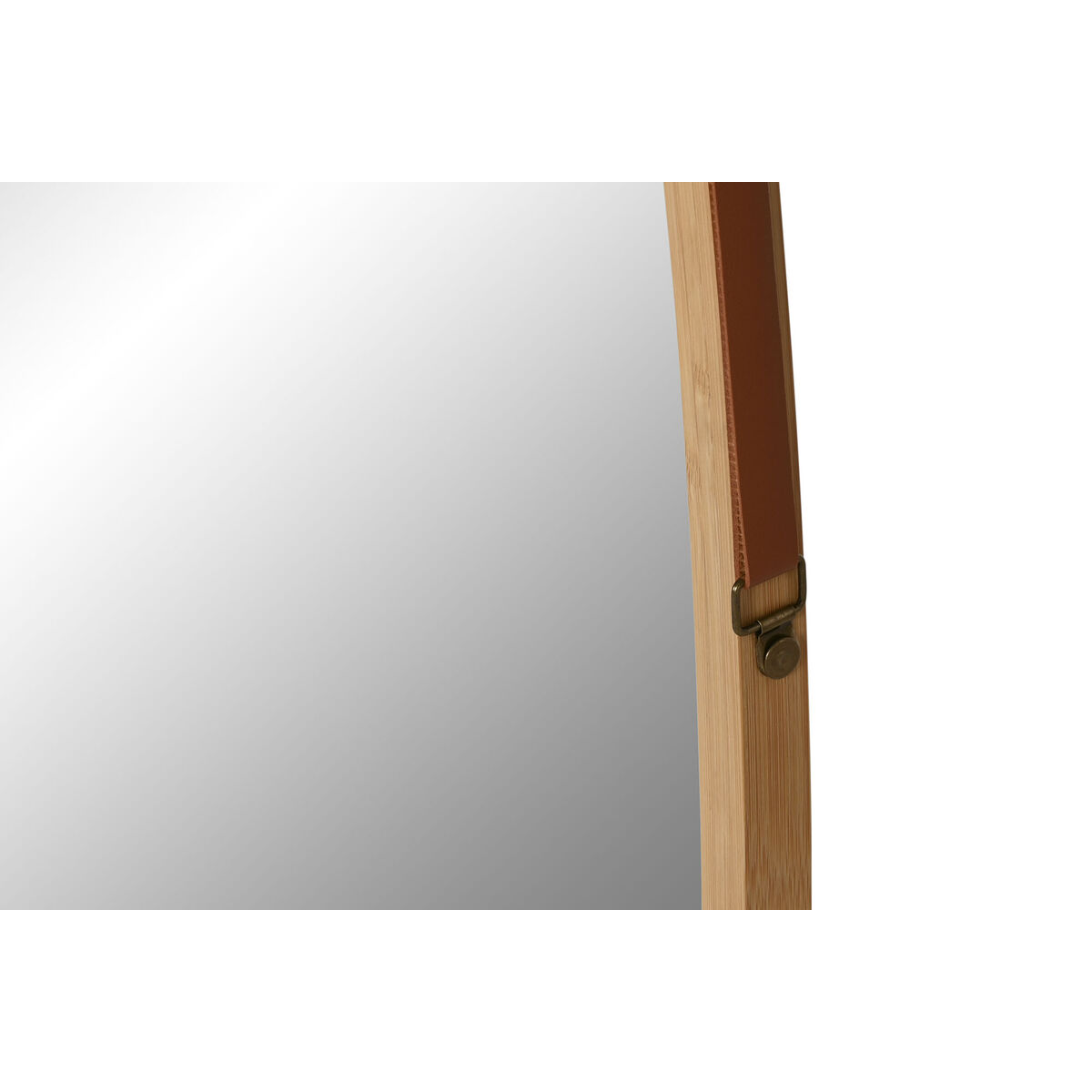 Väggspegel Home ESPRIT Naturell Grundläggande 43,5 X 2 X 77 cm - 3