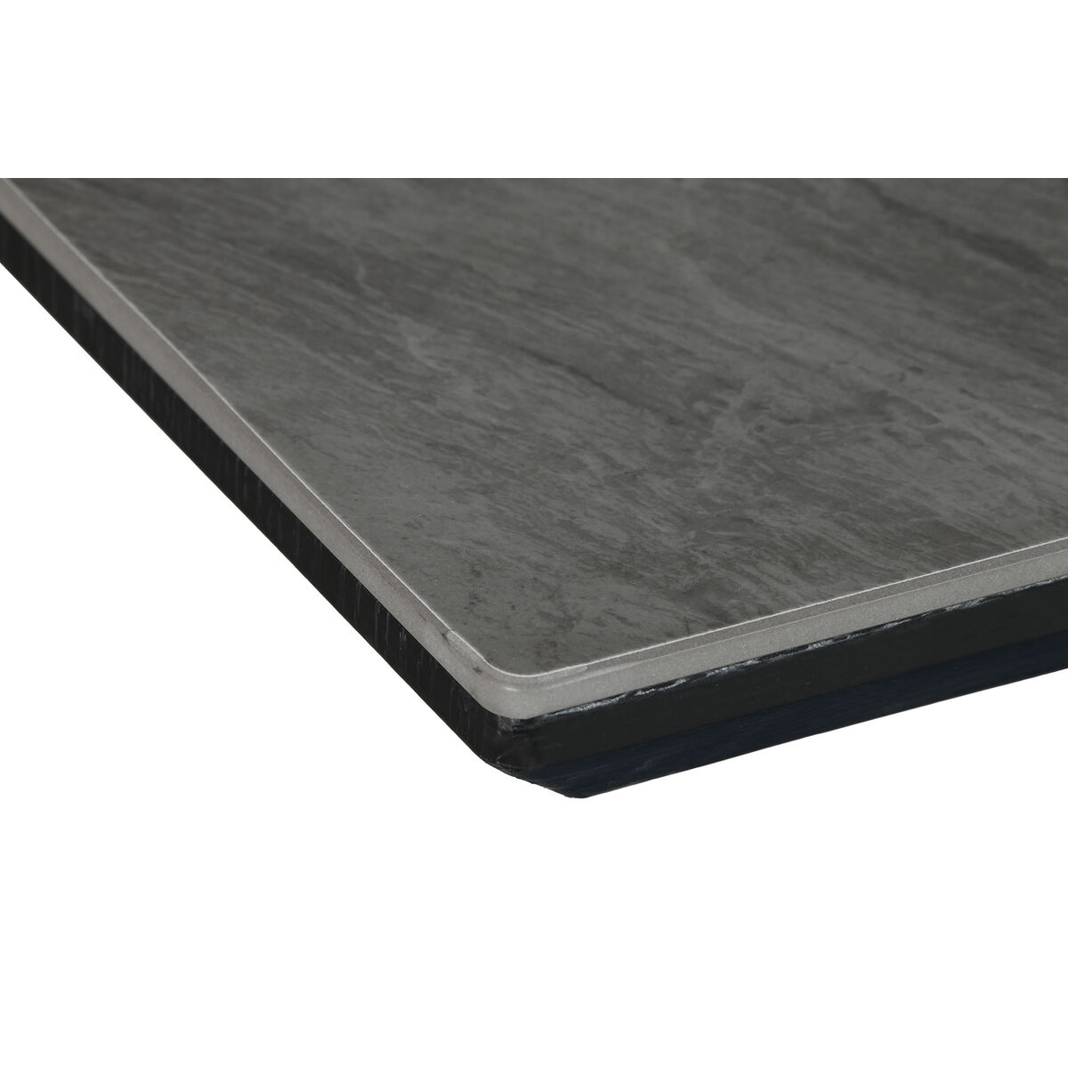 Matsalsbord Home ESPRIT Svart Grå Metall Keramik 160 x 90 x 76 cm - 4