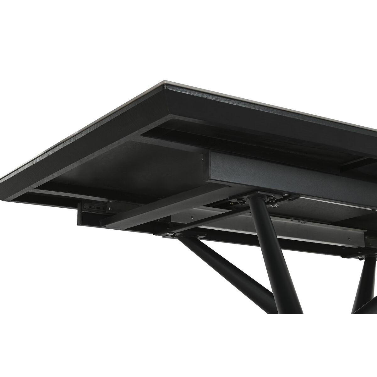 Matsalsbord Home ESPRIT Svart Grå Metall Keramik 160 x 90 x 76 cm - 3