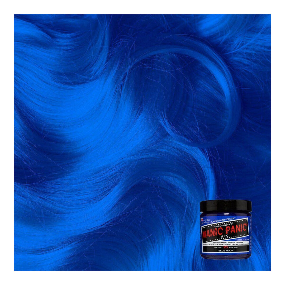 Permanent färg Classic Manic Panic Blue Moon (118 ml) - 4