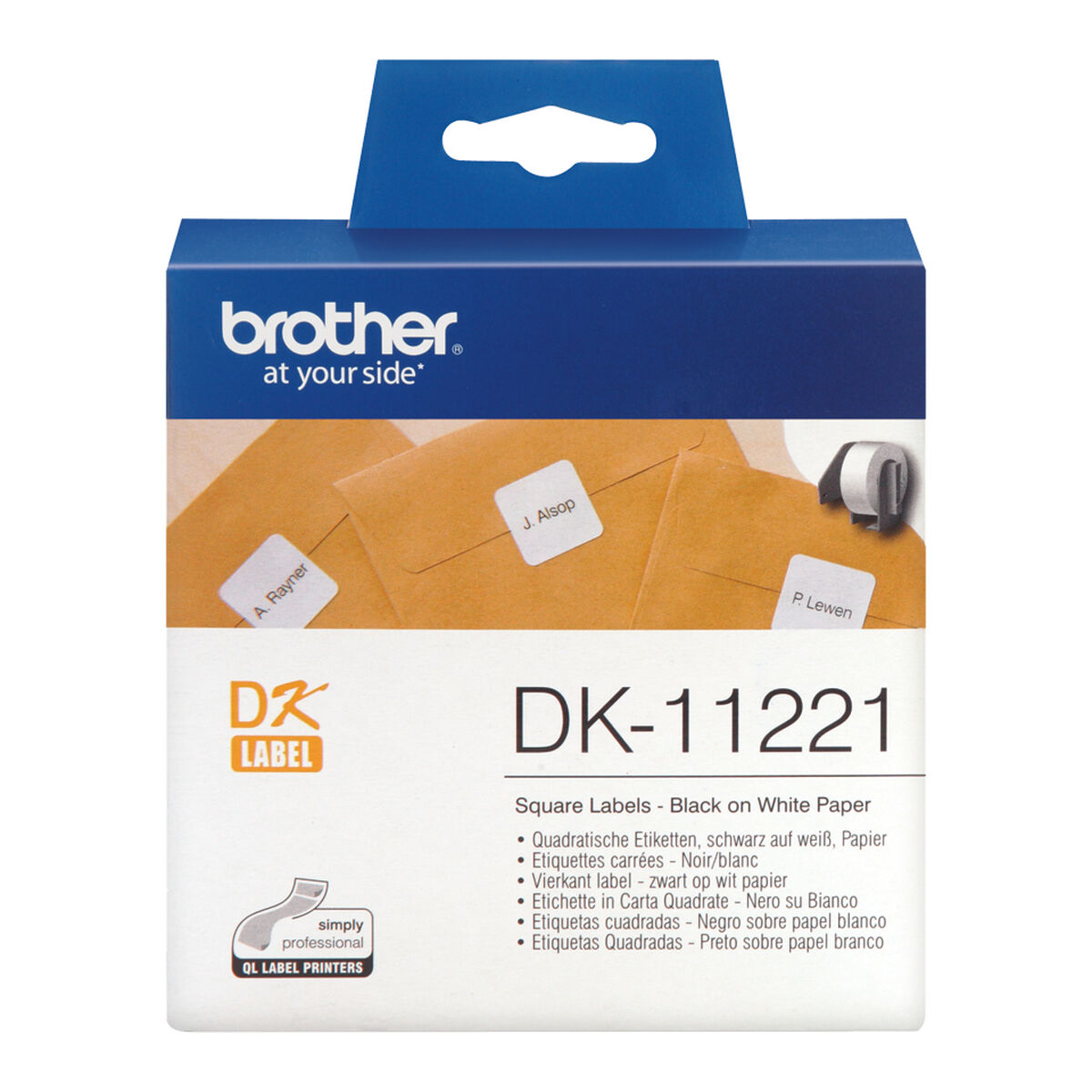 Etiketter till Skrivare Brother DK11221 Vit - 2