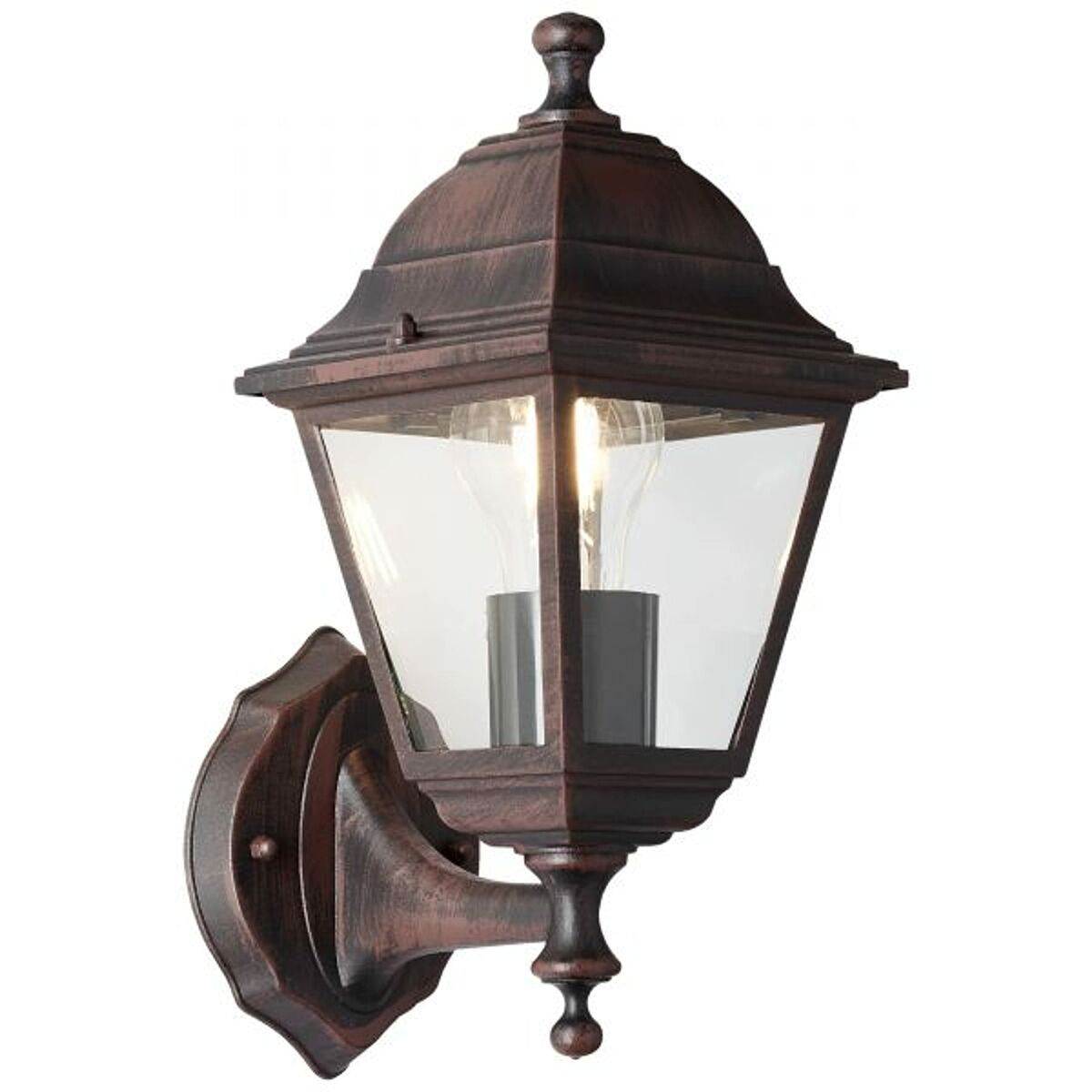 Trädgårdslampa Brilliant Nissie Orange Svart oxid 60 W E27 Extern - 4