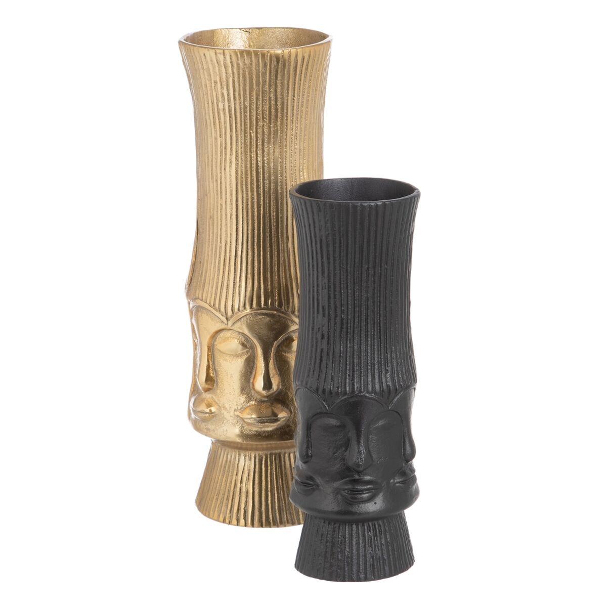 Vas Gyllene Metall 15 x 15 x 46 cm - 2
