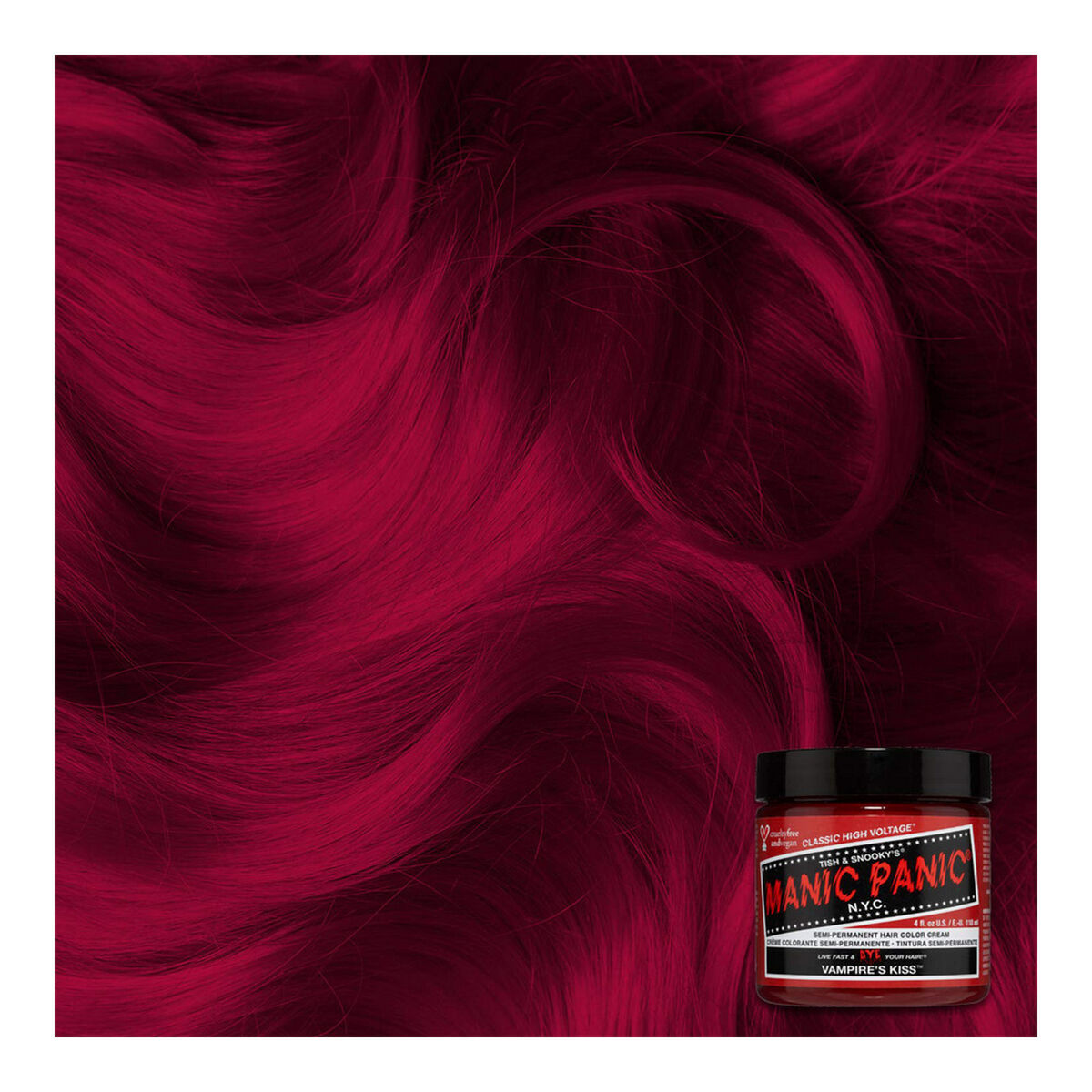 Permanent färg Classic Manic Panic Vampire'S Kiss (118 ml) - 4