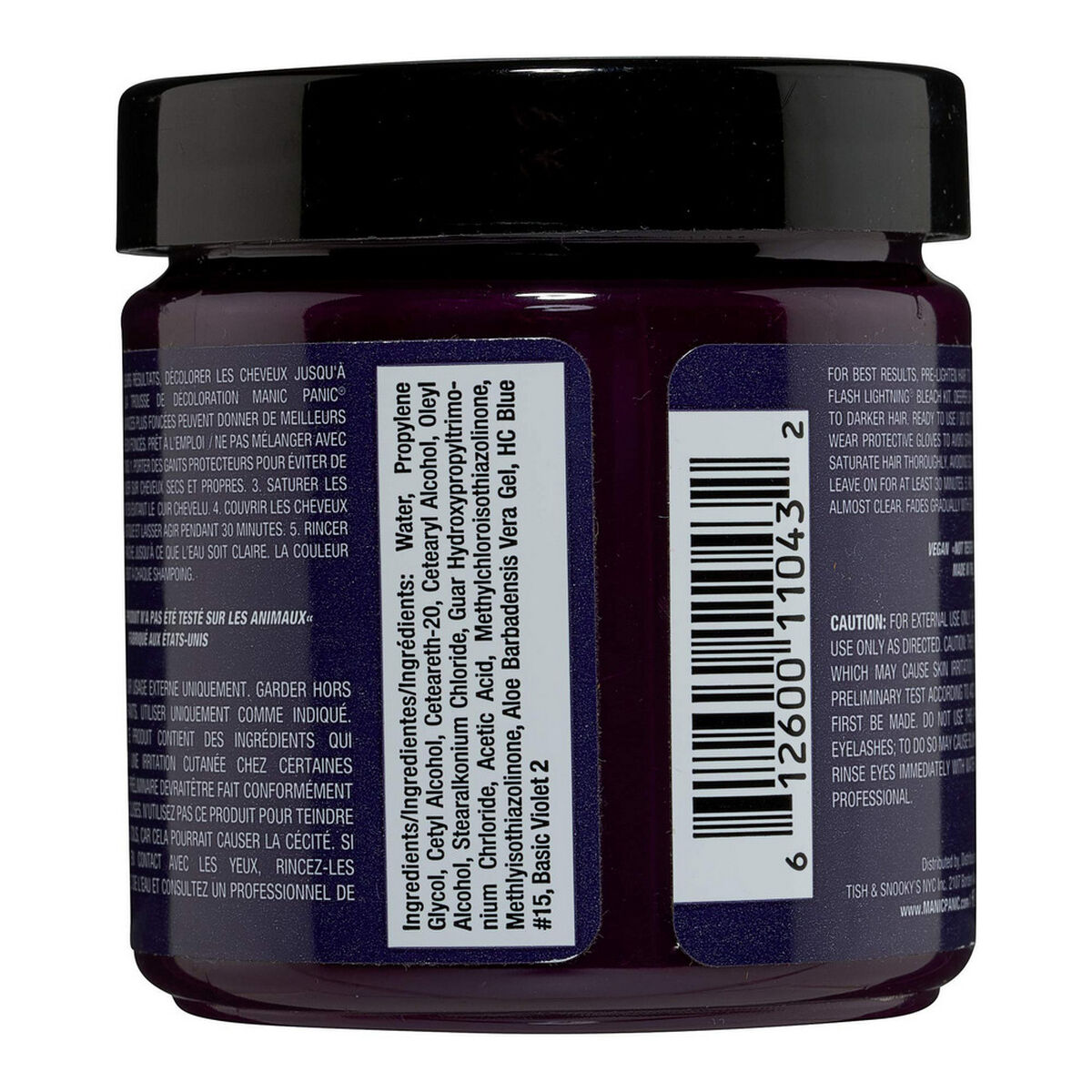 Permanent färg Classic Manic Panic Violet Night (118 ml) - 4