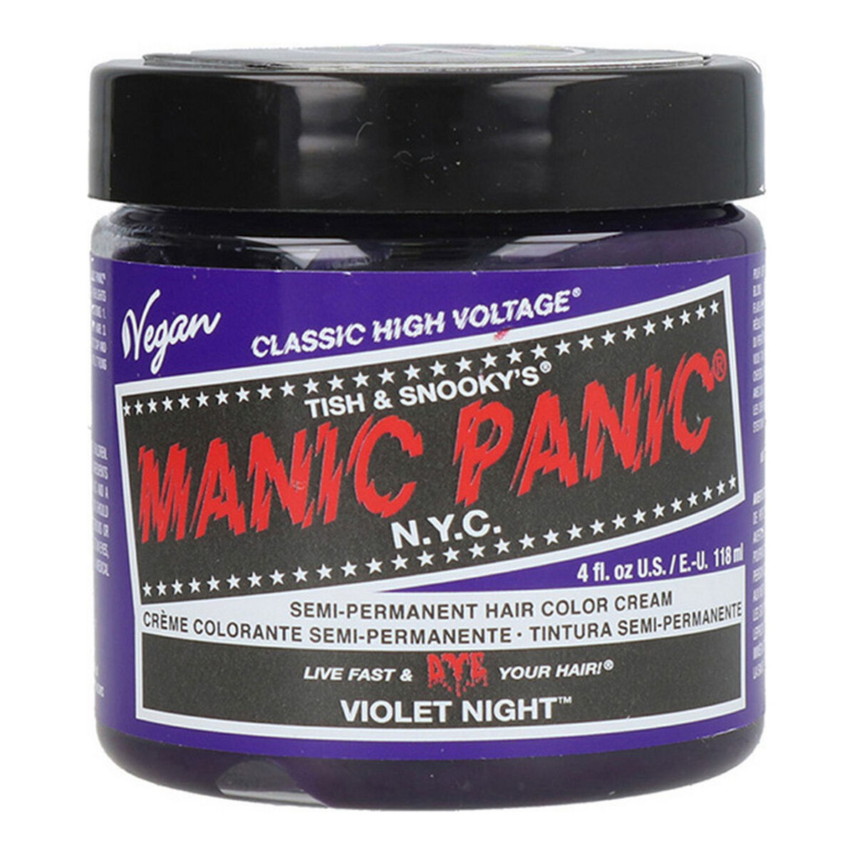 Permanent färg Classic Manic Panic Violet Night (118 ml) - 3