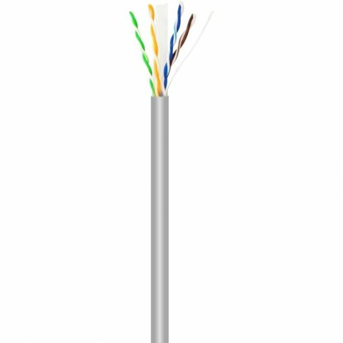 Nätkabel UTP Styv Kategori 6 Aisens A135-0660 Grå 100 m - 2