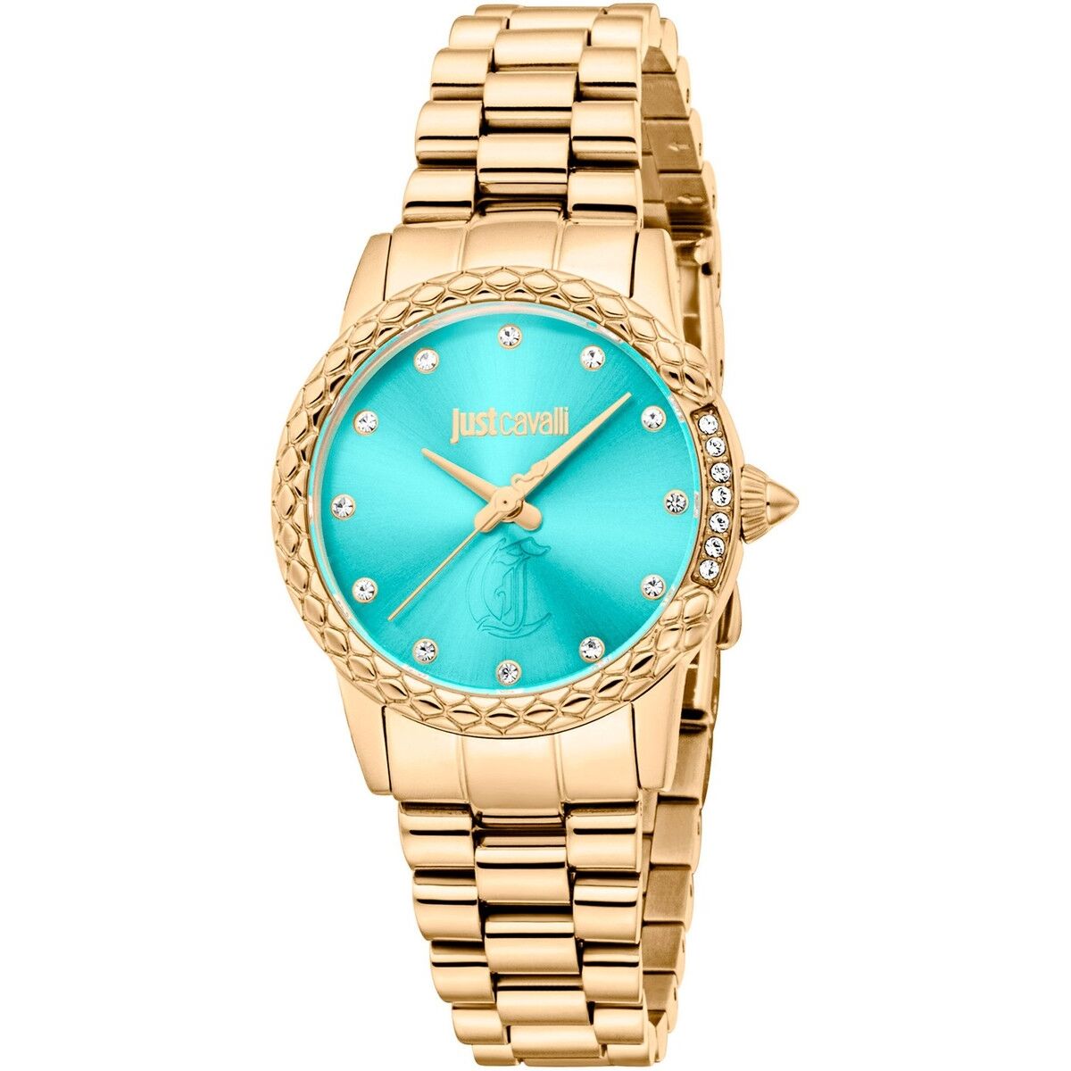 Damklocka Just Cavalli ANIMALIER Gyllene (Ø 30 mm)