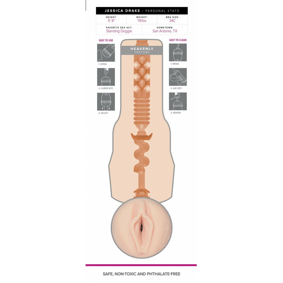 Masturberingsapparat Fleshlight Jessica Drake - 3