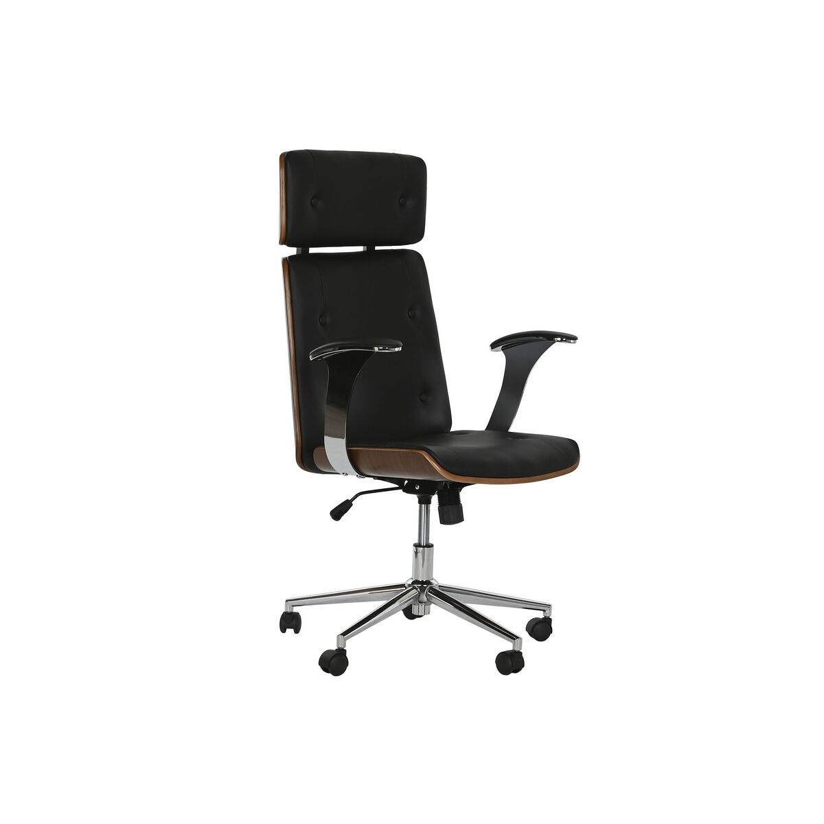 Kontorsstol Home ESPRIT Svart