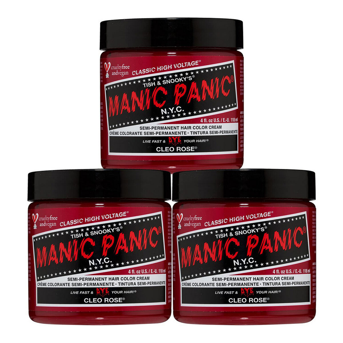 Permanent färg Classic Manic Panic Cleo Rose (118 ml) - 2