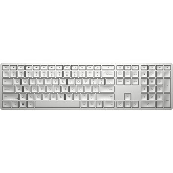 Trådlöst Tangentbord HP 3Z729AA Silvrig