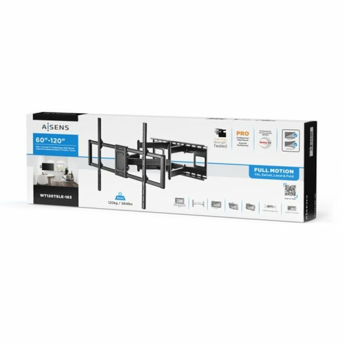 Bordfäste för Skärm Aisens WT120TSLE-163 60" 120 kg - 4