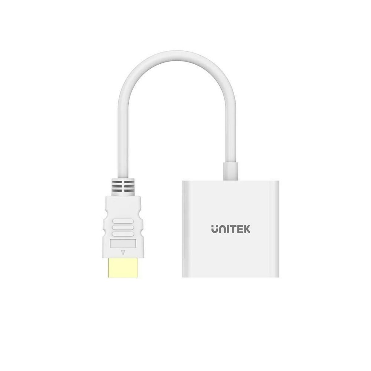 Adapter HDMI till VGA Unitek Y-6333C01 Vit - 2