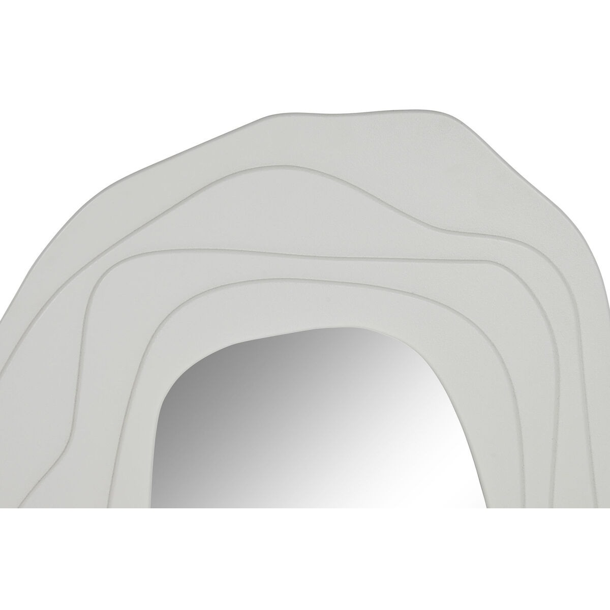 Väggspegel Home ESPRIT Vit 90 X 4 X 97 cm - 3