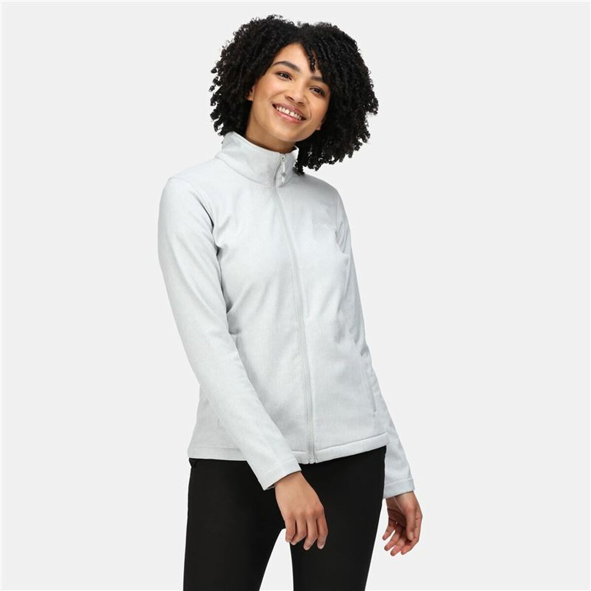 Sportjacka, Dam Regatta Connie V Softshell Walking Vit - 5