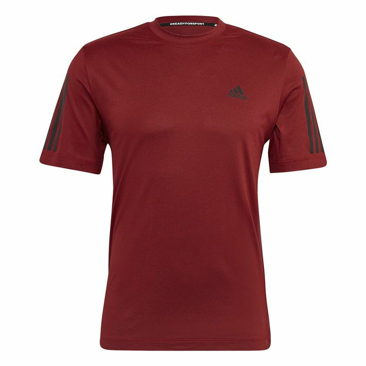 T-shirt med kortärm Herr Adidas  T365 Training  Mörkröd - 4