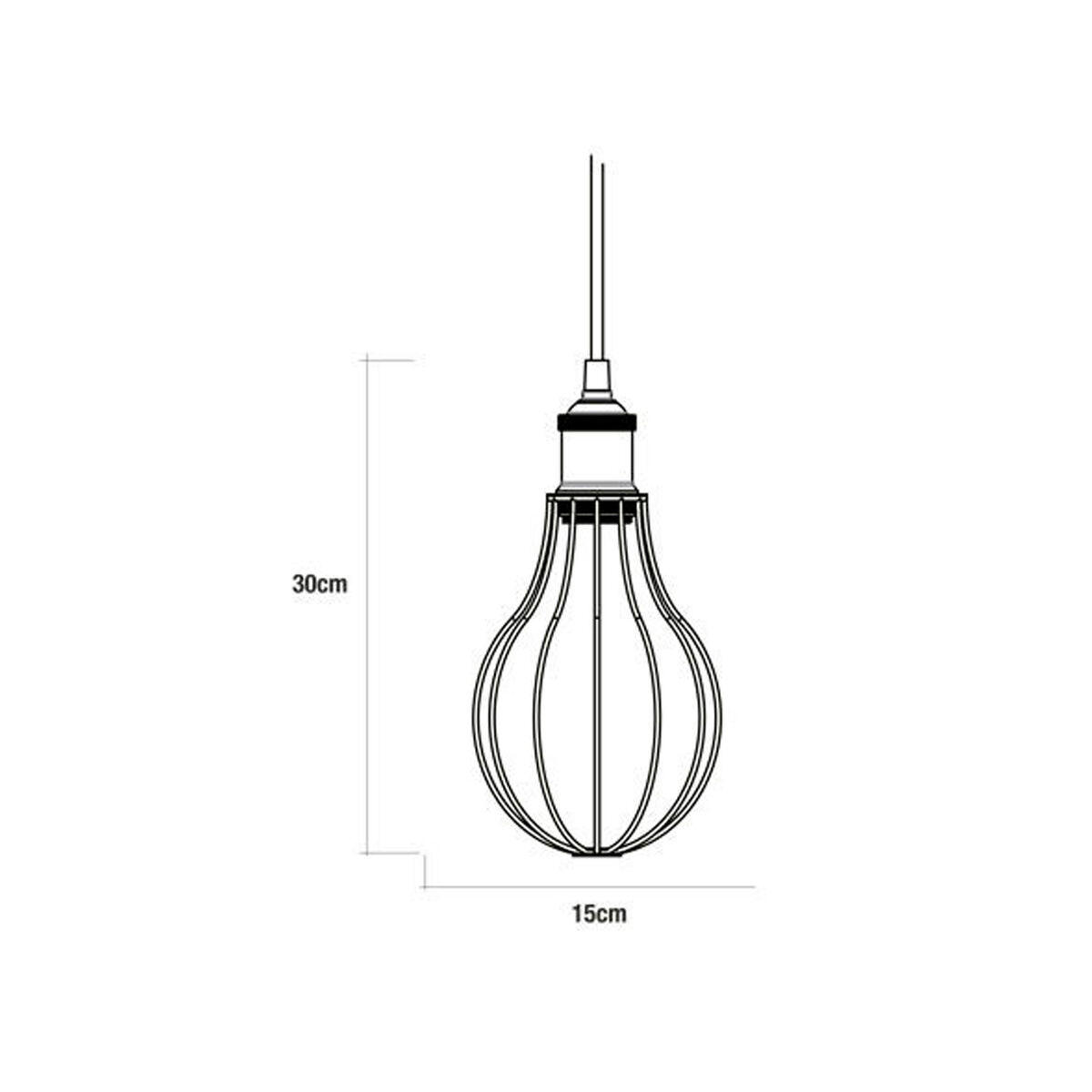Taklampa EDM 32104 60 W - 4