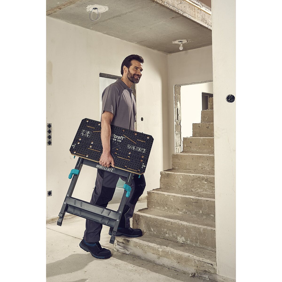 Arbetsbord Wolfcraft Master 750 Ergo 6871000 - 2