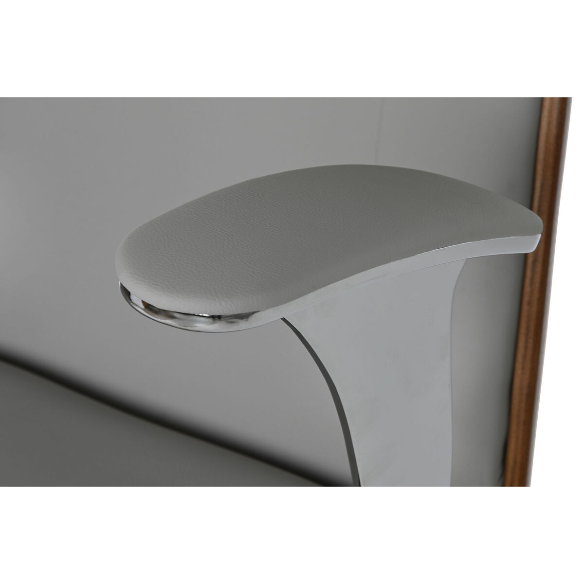 Kontorsstol med nackstöd Home ESPRIT Beige Elfenben - 7