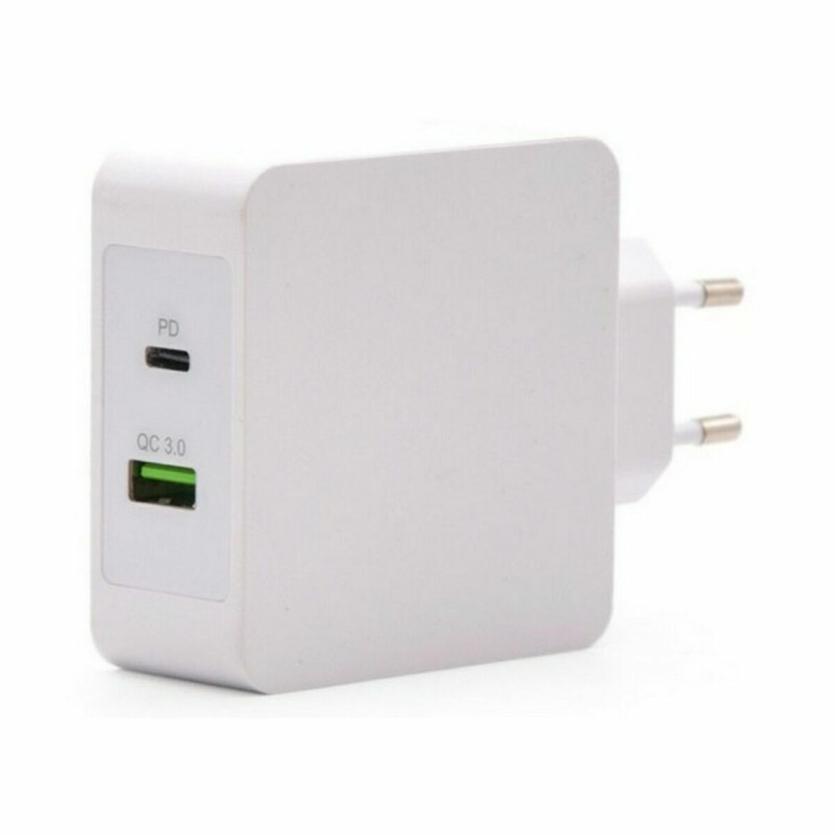 USB-laddare och vägg TooQ TQWC-2SC03WT Vit 48 W - 3