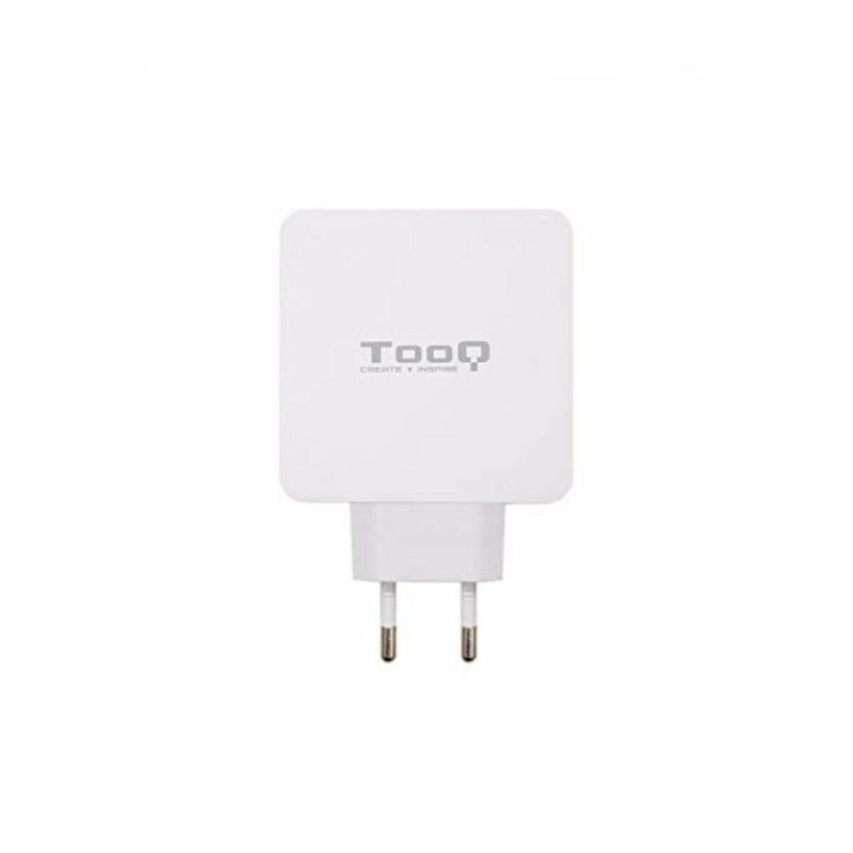 USB-laddare och vägg TooQ TQWC-2SC03WT Vit 48 W