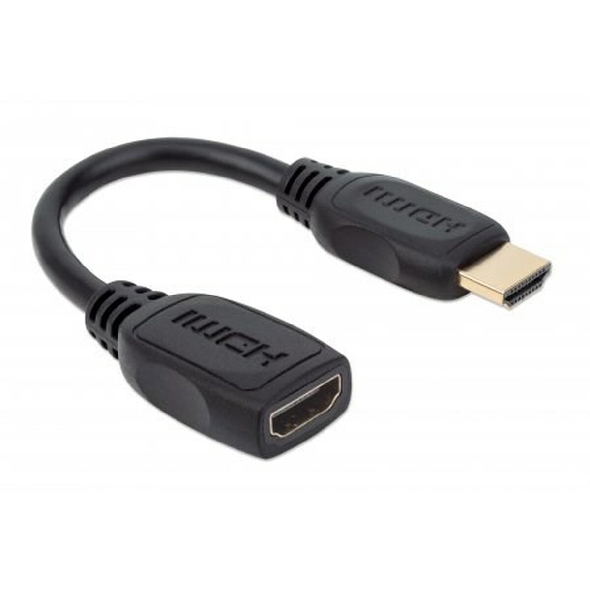 Kabel HDMI Manhattan 354523 Svart - 2