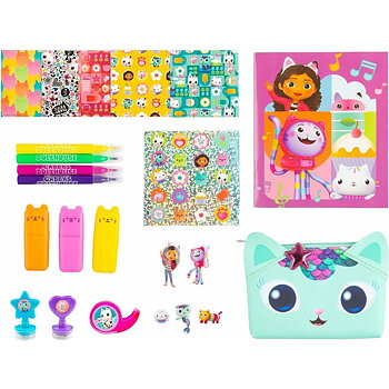 Aktivitetslåda för förgläggning Gabby's Dollhouse