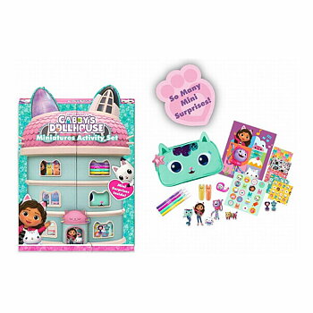 Aktivitetslåda för förgläggning Gabby's Dollhouse