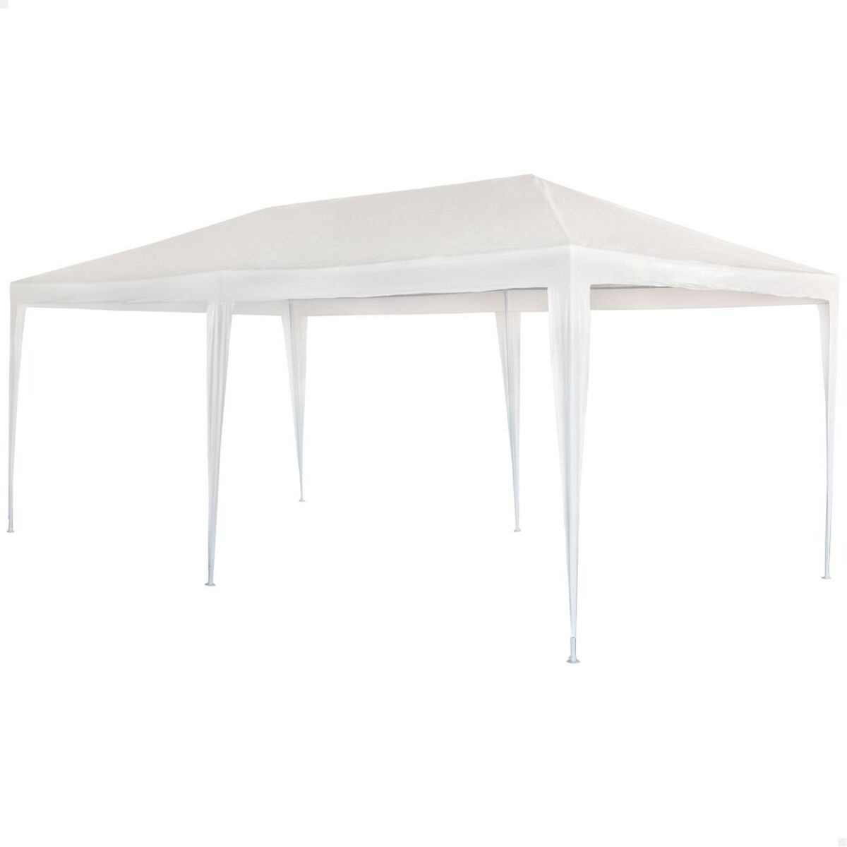 Gazebo Aktive 300 x 255 x 600 cm Metall Vit Plast
