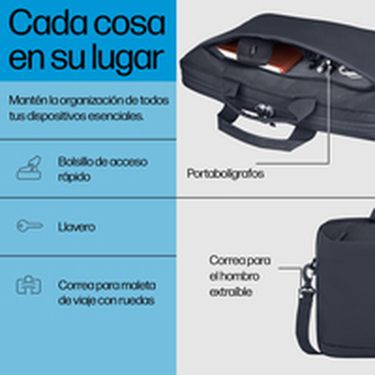 Laptopryggsäck HP A08KGAA - 3