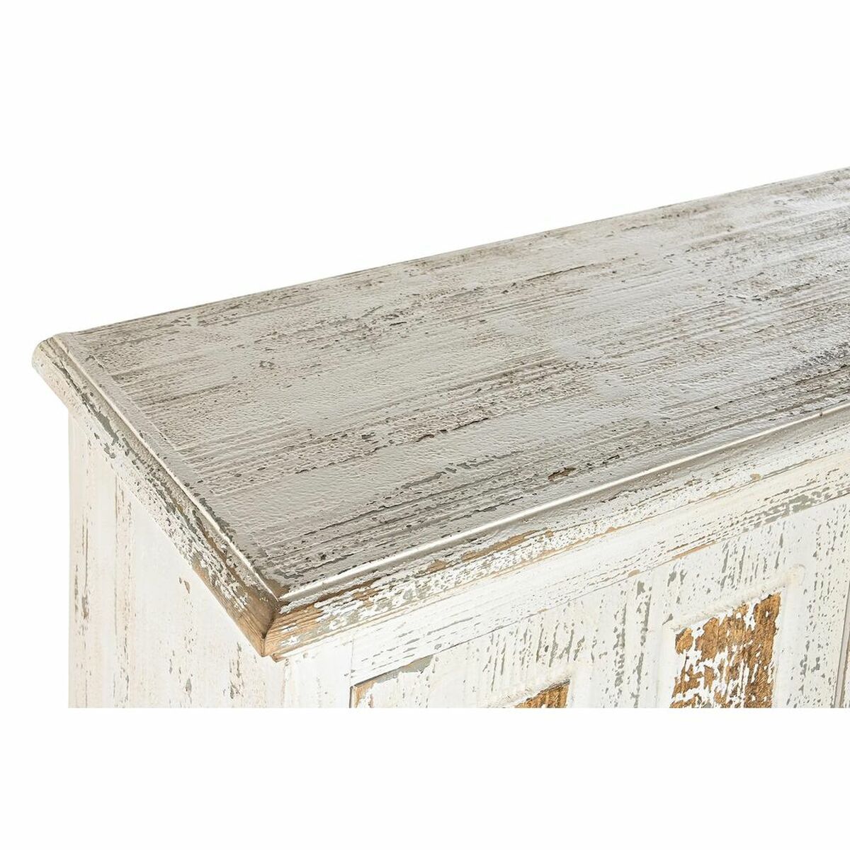 Skänk DKD Home Decor Vit Gyllene Gran Trä MDF 93,5 x 36,5 x 110 cm - 10