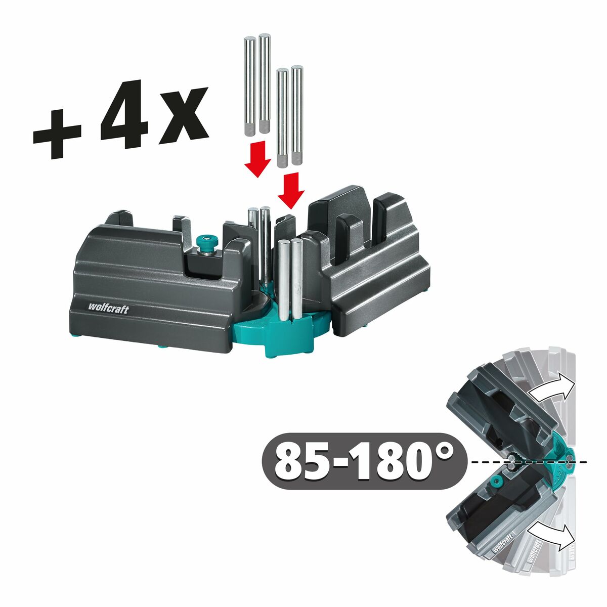 geringssågstativ Wolfcraft 6948000 Gersåg - 6