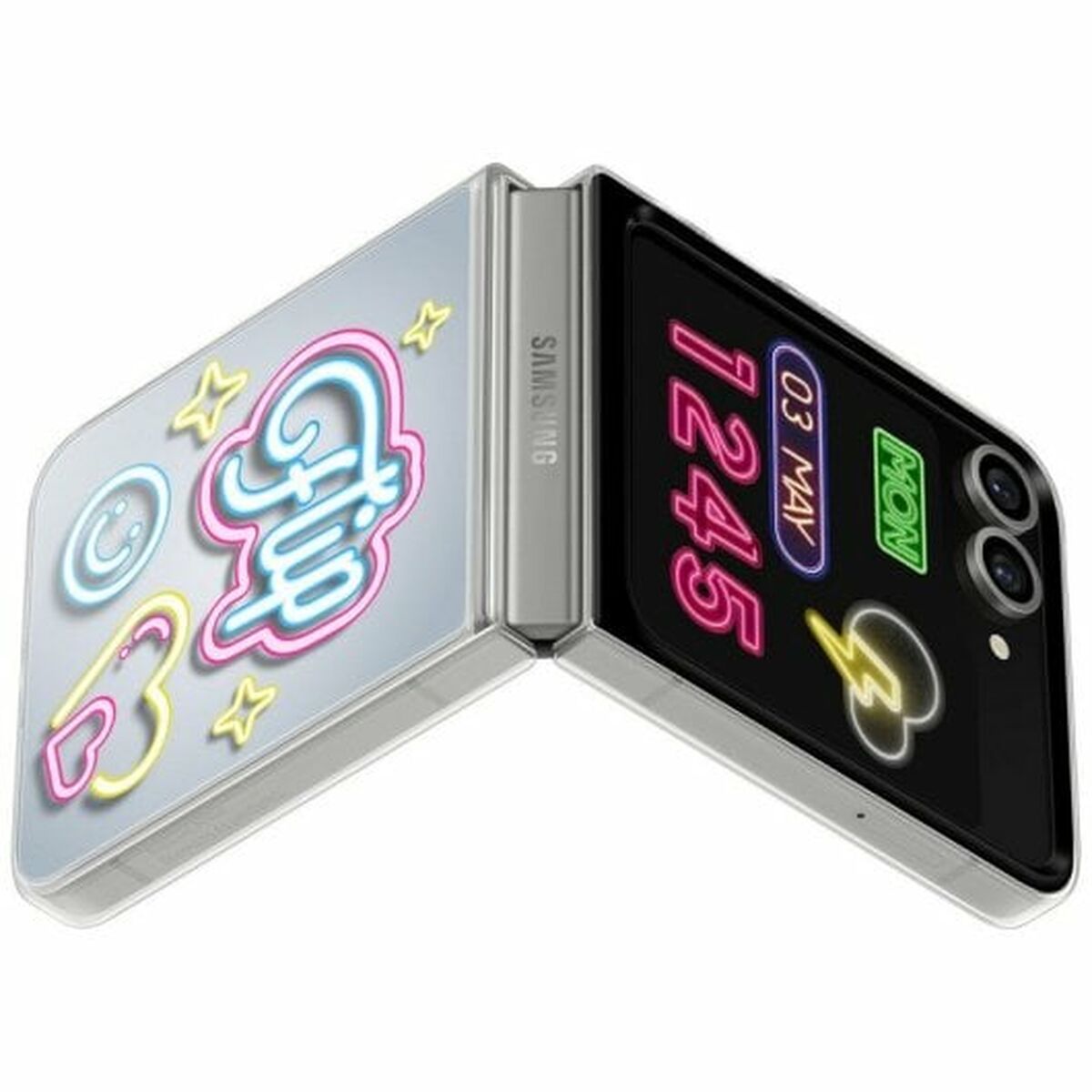 Mobilfodral Samsung Galaxy Z Flip6 Transparent Samsung - 5