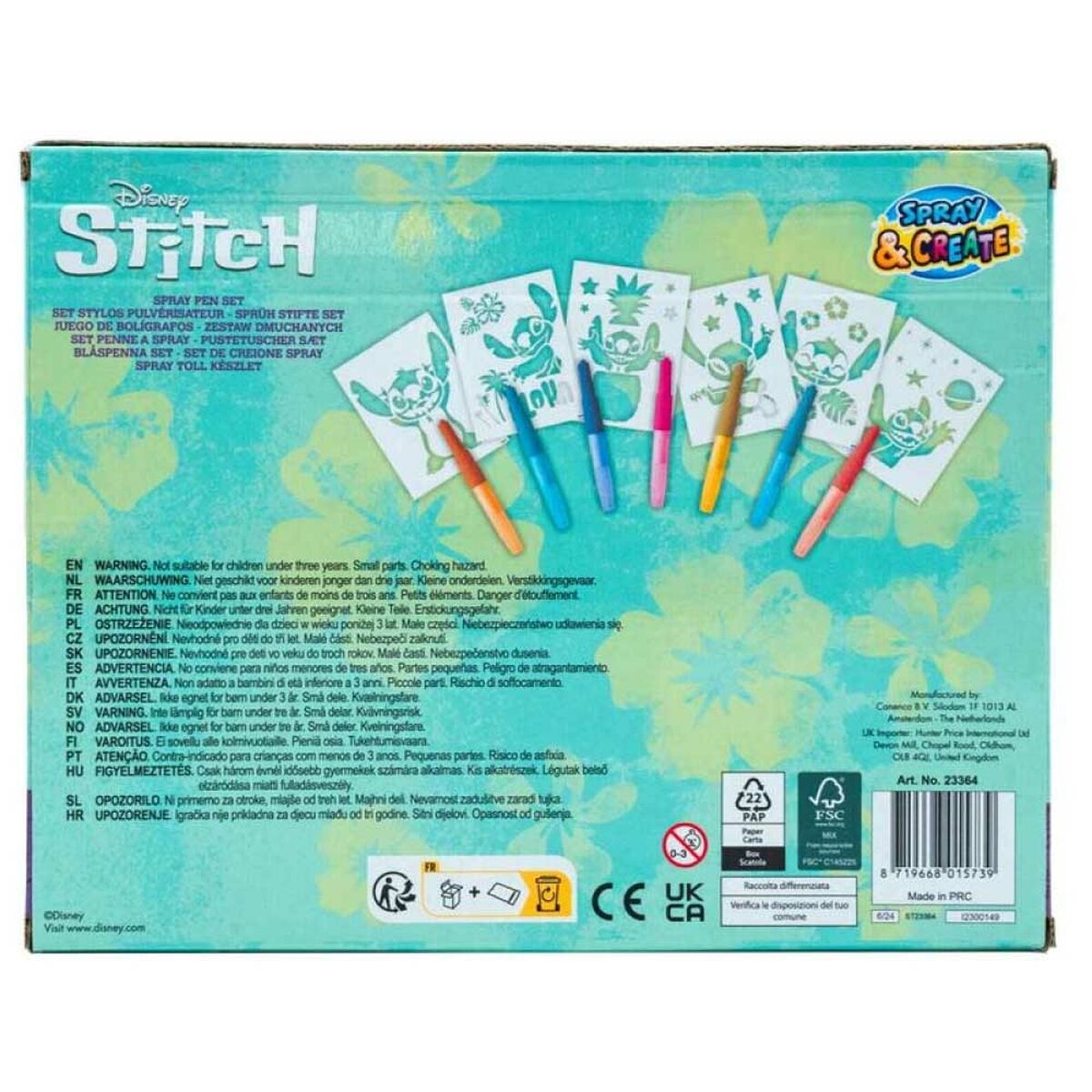 Luftpenselsats Stitch - 2