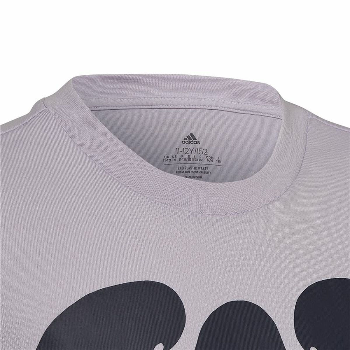Barn T-shirt med kortärm Adidas Marimekko Graphic Plommon - 6