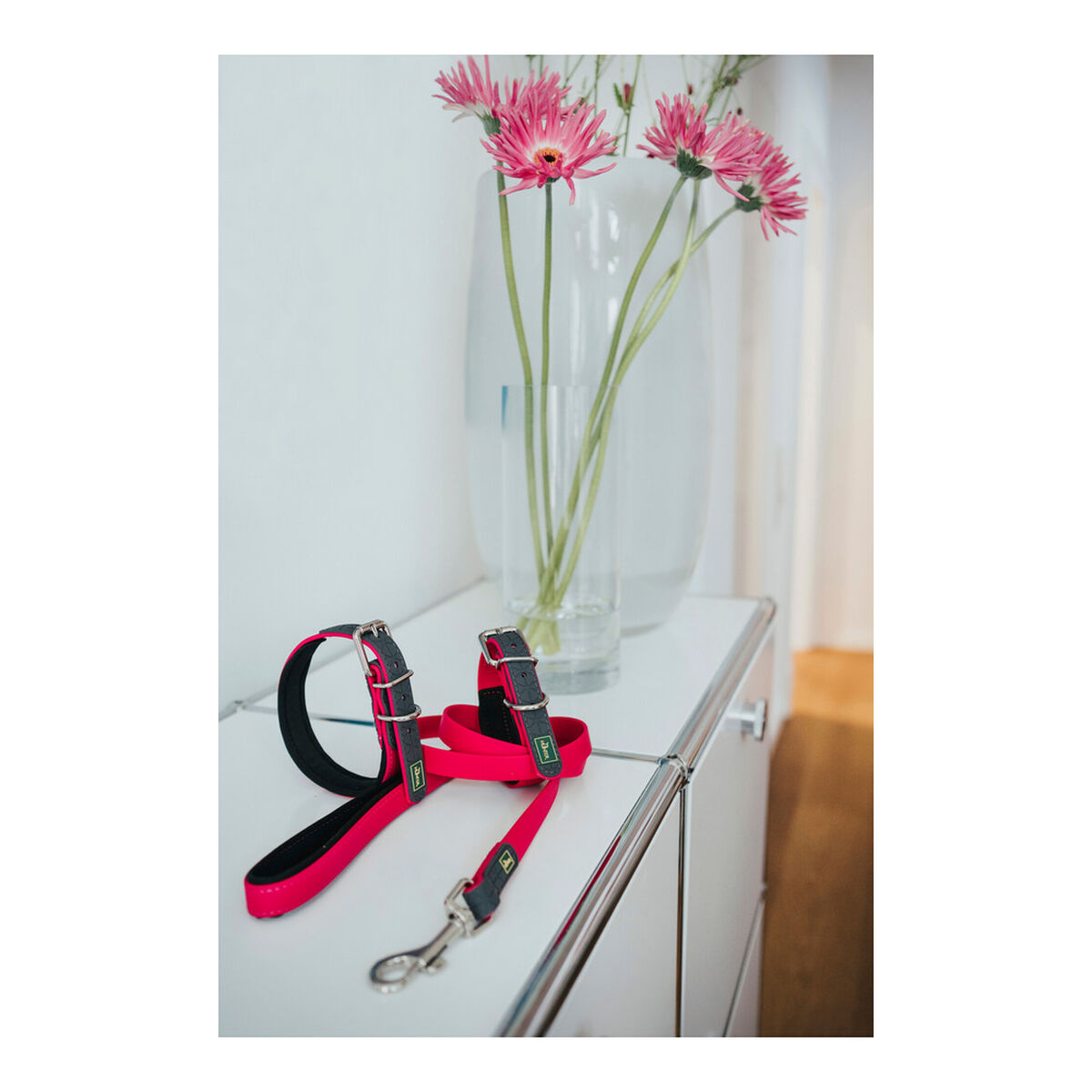 DoHundkoppel Hunter CONVENIENCE 2 x 120 cm Rosa - 5