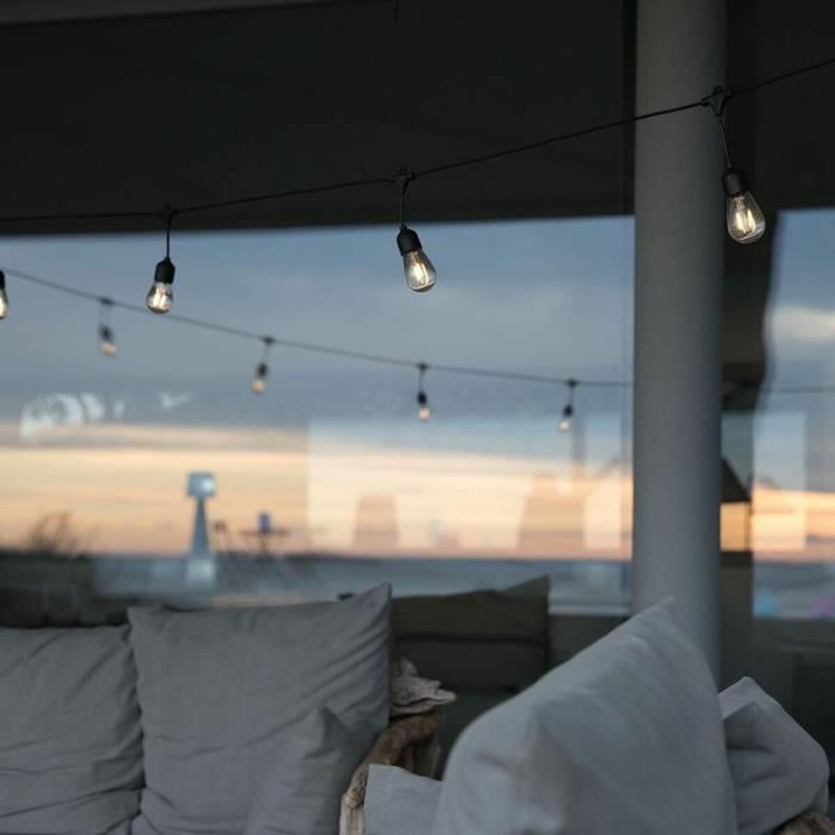 LED-krans Lumisky Svart - 3