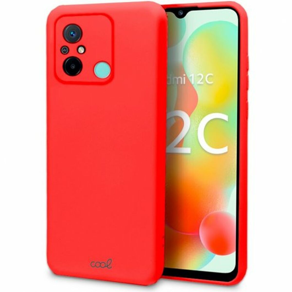 Mobilfodral Cool Redmi 12C Röd Xiaomi