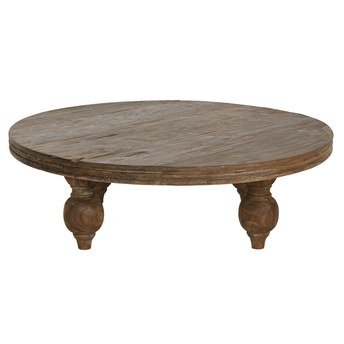 Soffbord Home ESPRIT Naturell 100 x 100 x 30 cm - 5