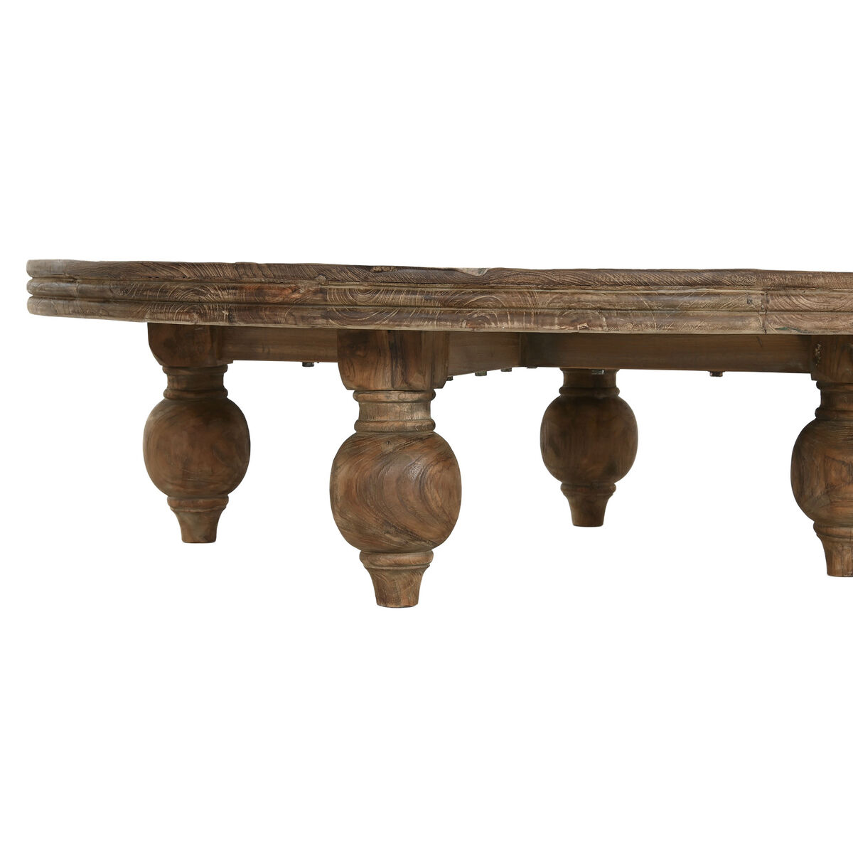 Soffbord Home ESPRIT Naturell 100 x 100 x 30 cm - 4