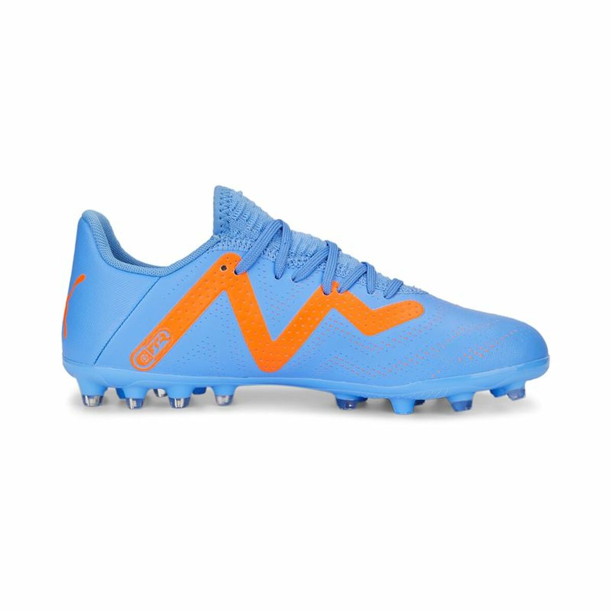 Fotbollsskor för barn Puma Future Play Mg Glimmer Blå Män - 2