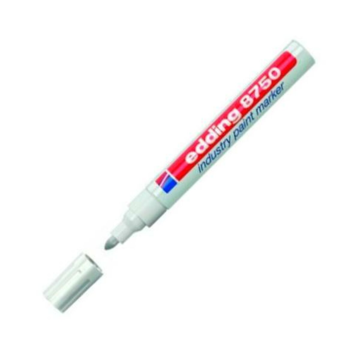 Permanent markörpenna Edding 8750 Vit 10 Delar (10 antal) - 4